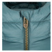 Kilpi LEILA-W Dámský prošívaný kabát SL0130KI Tmavě zelená