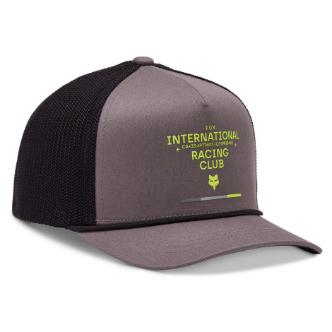 Kšiltovka Fox Yth Numerical Snapback Hat Pewter one size