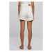 Ladies Organic Stretch Denim 5 Pocket Shorts - offwhite raw