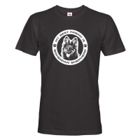 Pánské tričko pro milovníky zvířat - Chodský pes kulatý