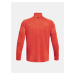 Oranžové pánské sportovní tričko Under Armour UA Tech 2.0 1/2 Zip