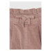 Kojenecké kalhoty zippy růžová barva, hladké