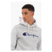 Champion Script Logo Jacquard Piqué Reverse Weave Hoodie