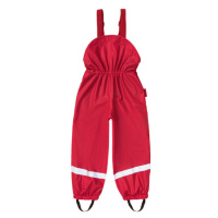 Playshoes Dětské nepromokavé kalhoty s fleecovou podšívkou (červená)