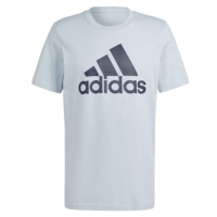 adidas BIG LOGO TEE Pánské triko, světle modrá, velikost