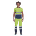 Cerva Monzon Pánské HI-VIS tričko 03040139 žlutá/navy