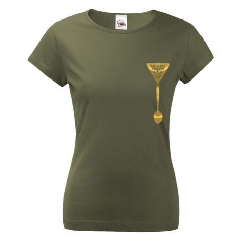 Dámské tričko s nápisem Řád zlaté vařečky - tričko pro kuchařku BezvaTriko
