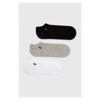 Ponožky Polo Ralph Lauren 3-pack pánské, černá barva, 449655213