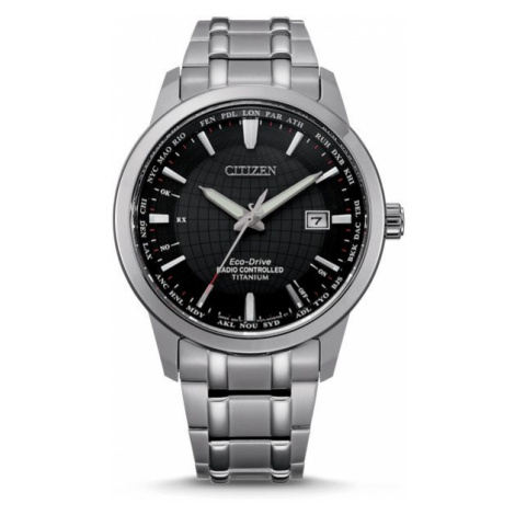 Citizen Elegant Worldtime Radio Controlled Titanium CB0190-84E