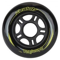 Zealot 84-82A WHEELS 4PACK Sada in-line koleček, černá, velikost