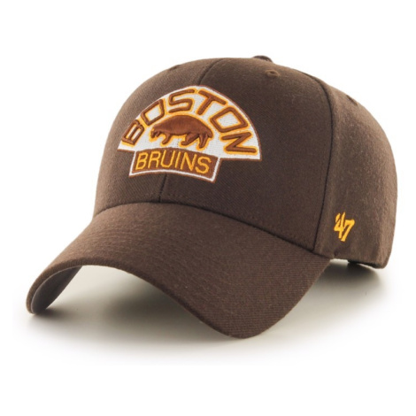 Boston Bruins čepice baseballová kšiltovka 47 MVP Vintage brown 47 Brand