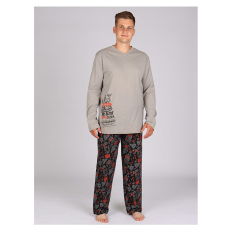 Pánské dlouhé pyžamo BEST 853