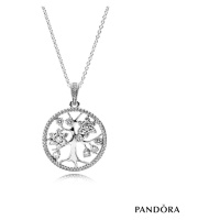 PANDORA stříbrný náhrdelník 390384CZ-80