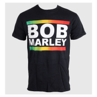 Tričko metal pánské Bob Marley - Rasta Band Block - ROCK OFF - BMATS07MB
