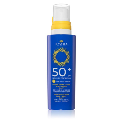 Gyada Cosmetics Solar ochranný krém na obličej a tělo pro děti SPF 50+ 150 ml