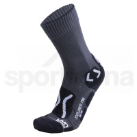 Pánské ponožky UYN TREKKING OUTDOOR EXPLORER MID - šedá/bílá/černá /44
