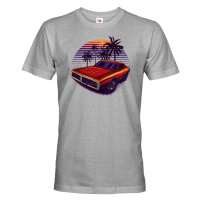 Pánské tričko s potiskem Dodge Charger -   tričko pro milovníky aut