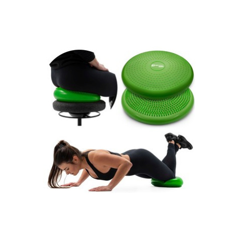 Balanční masážní podložka 34 cm zelený Hop-sport