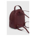 Kožený batoh Pinko Answear Exclusive dámský, vínová barva, malý, hladký, 102530.A0GK