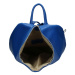 Kožený dámský batoh Unidax Arabel - modrá