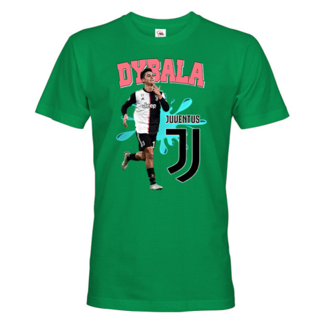 Pánské tričko s potiskem Paulo Dybala -  pánské tričko pro milovníky fotbalu BezvaTriko