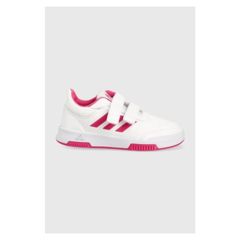 Dětské boty adidas bílá barva