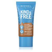 Rimmel Kind & Free lehký hydratační make-up odstín 400 Natural Beige 30 ml
