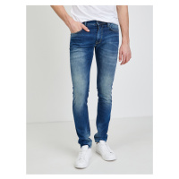 Tmavě modré pánské slim fit džíny Pepe Jeans Stanley