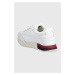 Sneakers boty Tommy Hilfiger FW0FW06836 LUX LEATHER SNEAKER bílá barva