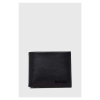 Kožená peněženka Calvin Klein černá barva, K50K511277