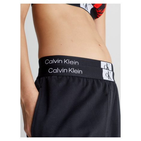 Dámské kalhoty Lounge Joggers CK96 000QS6943EUB1 černá - Calvin Klein