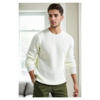 18369 Dewberry Knitwear Mens Sweater-EKRU