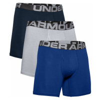 Boxerky Under Armour Charged Cotton 6in 3ks Royal