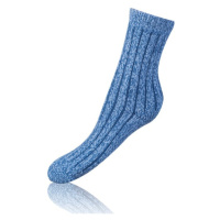 Modré dámské ponožky Bellinda SUPER SOFT SOCKS