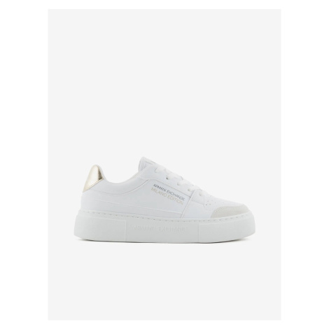 Bílé dámské tenisky Armani Exchange