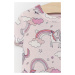 Dětské bavlněné pyžamo GAP růžová barva, vzorovaná