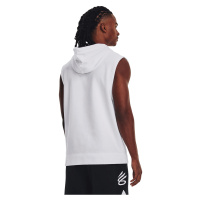 Under Armour Curry Fleece Slvls Hoodie White