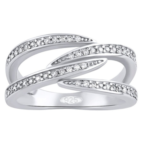 Stříbrný prsten Banea s Brilliance Zirconia Silvego