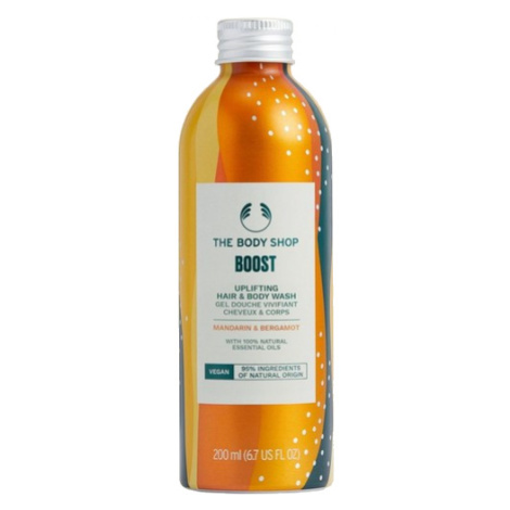 The Body Shop Sprchový gel na tělo a vlasy Boost Uplifting Mandarin & Bergamot (Hair & Body Wash