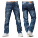 KOSMO LUPO kalhoty pánské KM8002 džíny, jeans