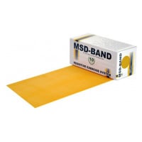 MSD BAND MSD-BAND Cvičební pás, 5.5m měkký, žlutý