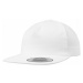 Unstructured 5-Panel Snapback - white