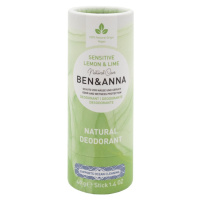 BEN&ANNA Sensitive Lemon & Lime tuhý deodorant 40 g
