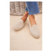 Espadrilky Manebi Flat Espadrilles béžová barva, O 7.1 N0