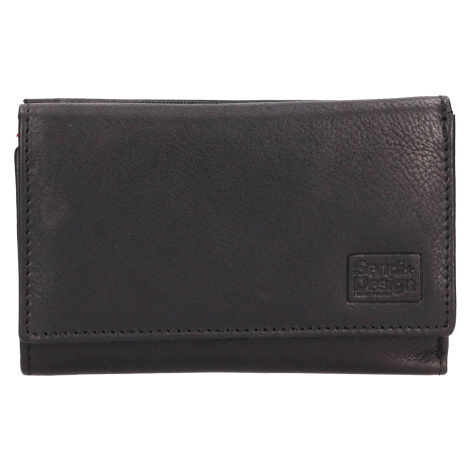 Dámská kožená peněženka SendiDesign Janne - černá Sendi Design