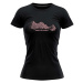 Dámské bavlněné tričko Northfinder Kenya Black