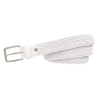 Alberto Basic Braided Womens White cm Pásek