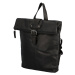 Luxusní kožený batoh Esma Johana, černá