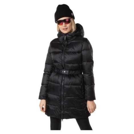 Rossignol LIGHT HOODIE COAT W Volnočasový dámský kabát, černá, velikost