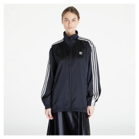 adidas Loose Satin Track Top Black